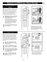 Preview for 45 page of Philips 20DV693R Directions For Use Manual