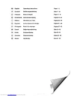 Preview for 2 page of Philips 20GR1250 Operating Instructions Manual