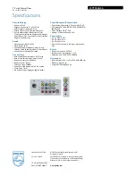 Preview for 3 page of Philips 21PT5026 Specifications