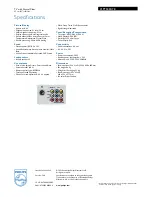 Preview for 3 page of Philips 21PT5435 Specifications