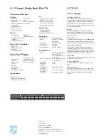 Preview for 2 page of Philips 21PT5509 Specifications