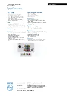 Preview for 3 page of Philips 21PT6446 Specifications