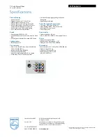 Preview for 3 page of Philips 21PT6456 Specification Sheet