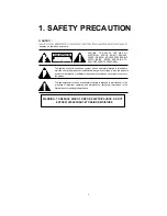 Preview for 2 page of Philips 22PFL5557/V7 Service Manual