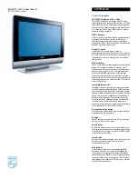 Preview for 3 page of Philips 23PF5320 Specifications