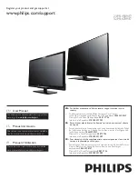 Preview for 1 page of Philips 23PFL4509/F7 User Manual