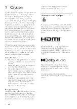 Preview for 4 page of Philips 24PHD5565 User Manual