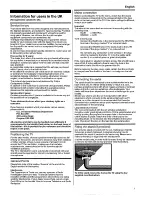 Preview for 5 page of Philips 25CE6270 Operating Instructions Manual