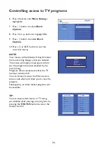 Preview for 26 page of Philips 26PFL5322 User Manual