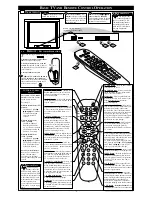 Preview for 2 page of Philips 27-COLOR TV W-PIP-REMOTE-DBX STEREO 27PS60S Quick Use And Setup Manual