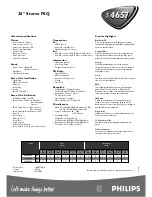 Preview for 2 page of Philips 28PT 4657 Specifications