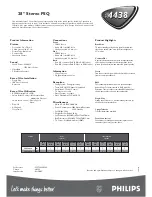 Preview for 2 page of Philips 28pt4438 Specification Sheet