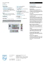 Preview for 2 page of Philips 29PT3323 Specifications