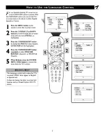 Preview for 7 page of Philips 30DV693R Directions For Use Manual