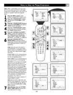 Preview for 13 page of Philips 30DV693R Directions For Use Manual