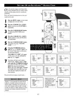 Preview for 17 page of Philips 30DV693R Directions For Use Manual