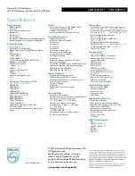 Preview for 4 page of Philips 32HFL4461F/27 Specifications