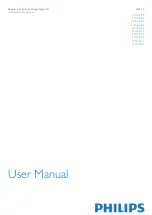 Philips 32PFH4009 User Manual preview