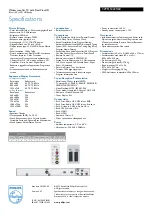 Preview for 3 page of Philips 32PFL5322S Specifications