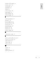 Preview for 73 page of Philips 32PFL76X5H User Manual