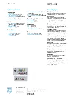 Preview for 2 page of Philips 32PT5441 Specifications