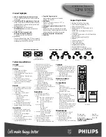 Preview for 2 page of Philips 32PW9763 Specifications