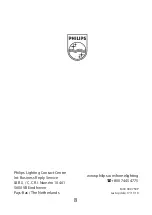 Preview for 8 page of Philips 342073116 User Manual