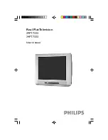 Philips 34PT7333 User Manual preview