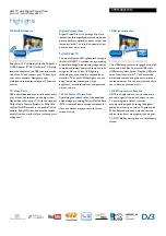 Preview for 2 page of Philips 39PFL3807H Specifications