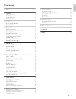 Preview for 2 page of Philips 40PFL7505D User Manual