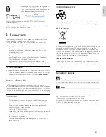 Preview for 6 page of Philips 40PFL7705D User Manual