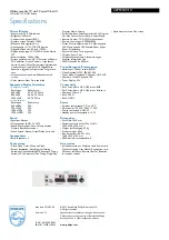 Preview for 3 page of Philips 42PF3331 Specifications