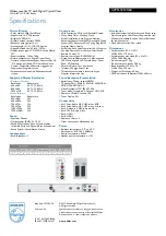 Preview for 3 page of Philips 42PFL3312S Specifications