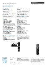 Preview for 3 page of Philips 42PFL3507H Specifications