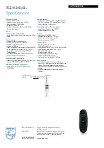 Preview for 3 page of Philips 42PFL5007D Specifications