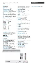 Preview for 2 page of Philips 42PFL7572D - annexe 1 Specifications