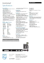 Preview for 3 page of Philips 42PFL7782D Specifications