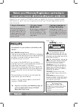 Preview for 4 page of Philips 42PFL7932D User Manual