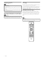 Preview for 6 page of Philips 46HFL3683S Quick Start Setup Manual