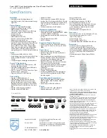 Preview for 3 page of Philips 46PFL9706T Specifications