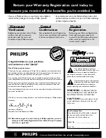 Preview for 4 page of Philips 5 DVD-CD CHANGER HOME THEATER CLASS D AMPLIFIER MX3660D Quick Use Manual