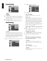 Preview for 16 page of Philips 5 DVD-CD CHANGER HOME THEATER CLASS D AMPLIFIER MX3660D Quick Use Manual