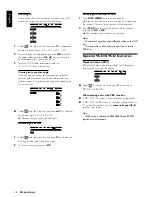 Preview for 22 page of Philips 5 DVD-CD CHANGER HOME THEATER CLASS D AMPLIFIER MX3660D Quick Use Manual