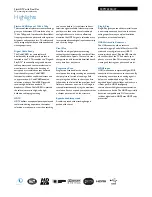 Preview for 2 page of Philips 50PF7220A Specifications