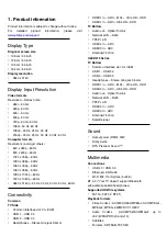 Preview for 3 page of Philips 50PUT7303/79 Service Manual