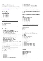 Preview for 3 page of Philips 50PUT8215/73 Service Manual