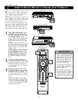 Preview for 20 page of Philips 51 IN DIGITAL WIDESCREEN HDTV MONITOR 51PW9303 Directions For Use Manual