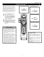 Preview for 25 page of Philips 51 IN DIGITAL WIDESCREEN HDTV MONITOR 51PW9303 Directions For Use Manual