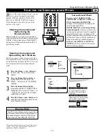 Preview for 35 page of Philips 51 IN DIGITAL WIDESCREEN HDTV MONITOR 51PW9303 Directions For Use Manual