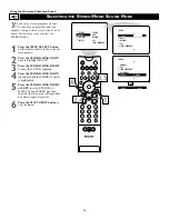 Preview for 36 page of Philips 51 IN DIGITAL WIDESCREEN HDTV MONITOR 51PW9303 Directions For Use Manual